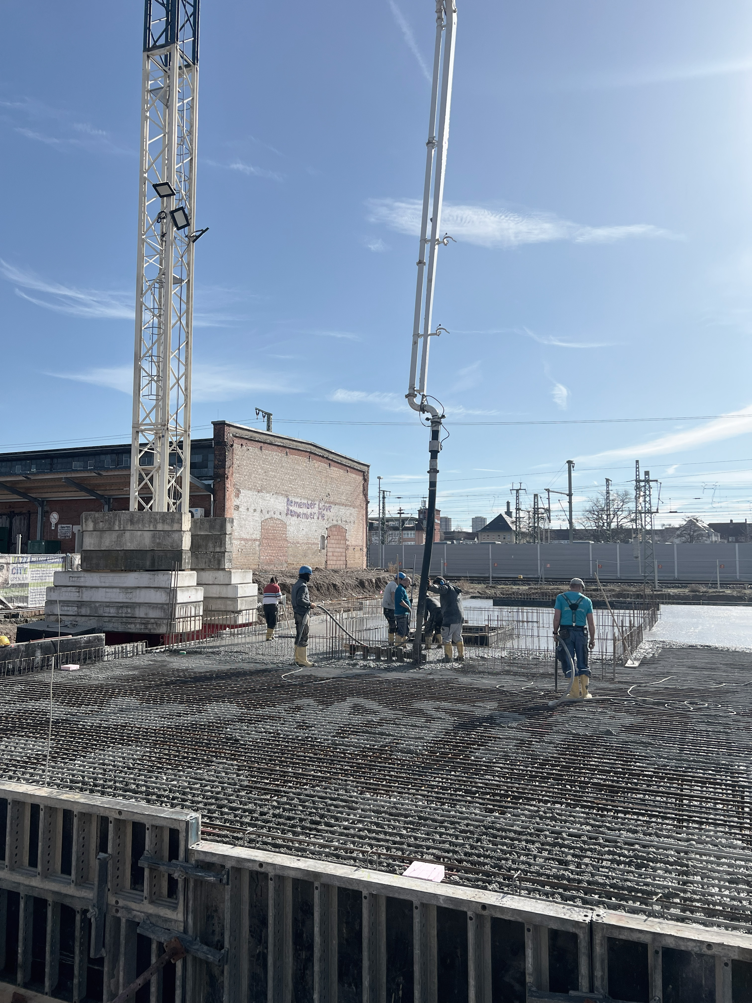 DBC | Betonage Bodenplatte